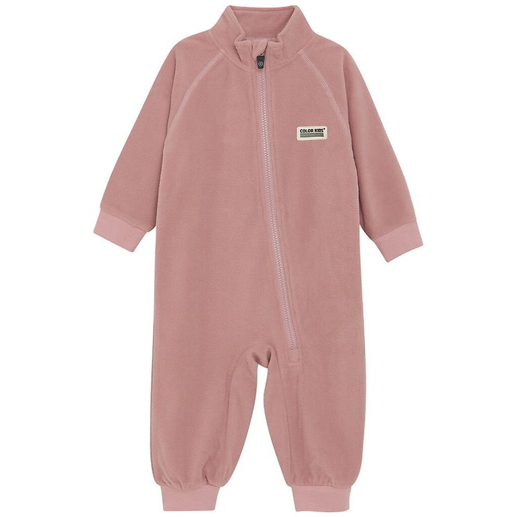 Color Kids Fleecedragt - Woodrose