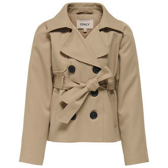 Kids Only Frakke - KogChloe - Kort - Tannin