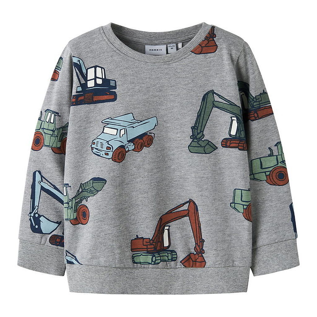Name It Sweatshirt - NmmNenean - Grey Melange