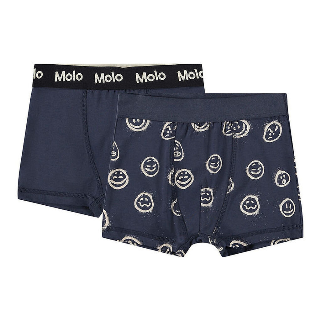 Molo Boxershorts - Justin - 2-pak - Moods Blue