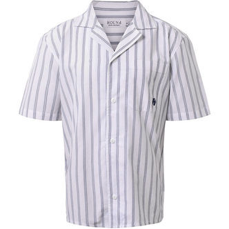 Hound Skjorte - Striped - Hvid/Navy