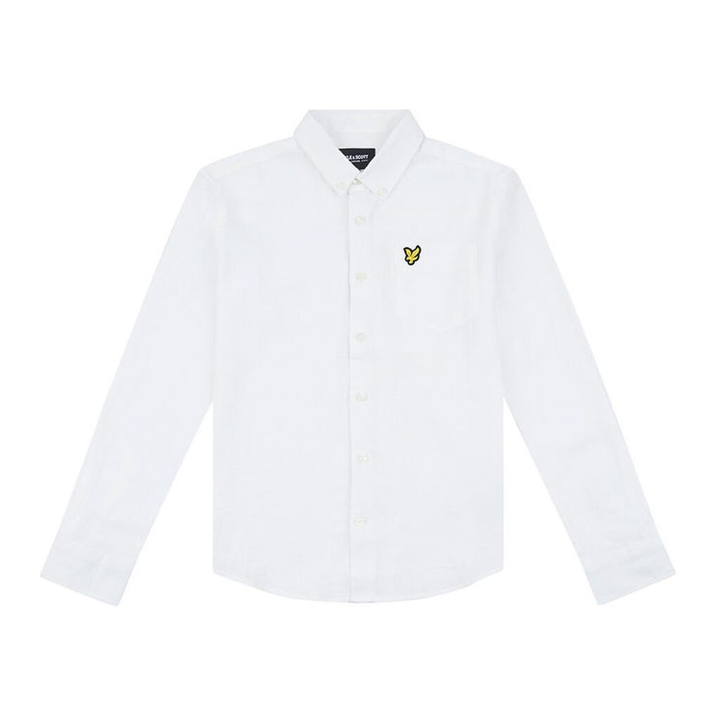 Lyle & Scott Skjorte - Oxford - Hvid