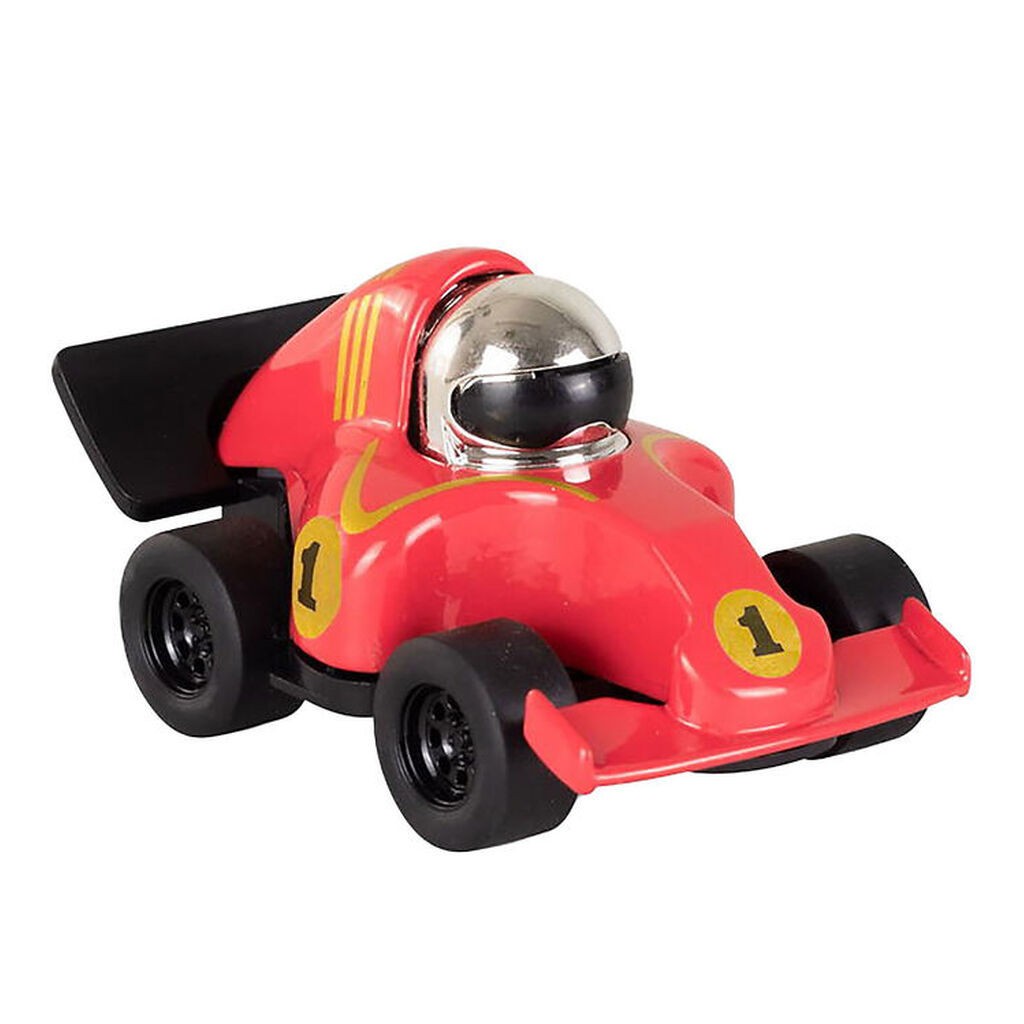 Tiger Tribe Racerbil - Press to Go - Rød