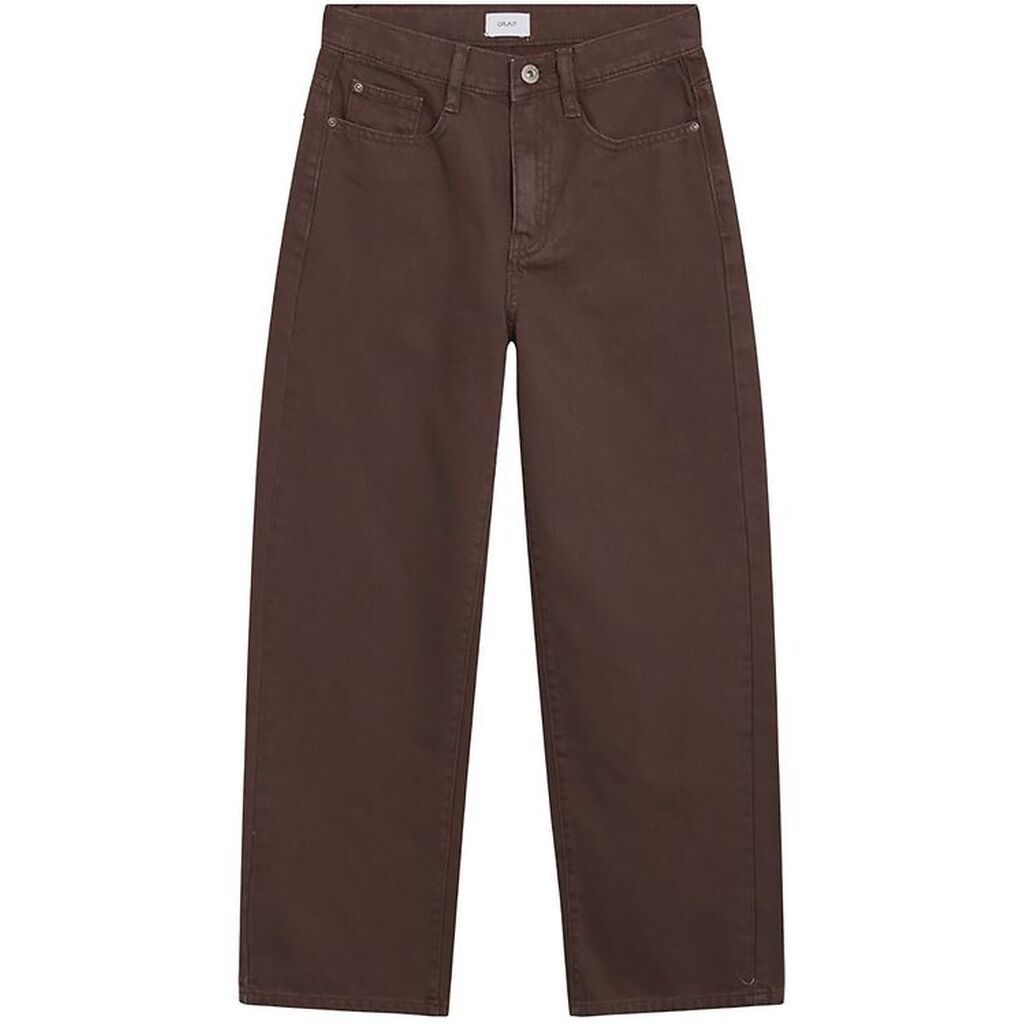 Grunt Jeans - Wide Leg Choco - Brun