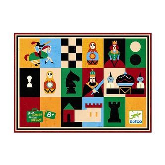 Djeco Spilkuffert - Skak & Dam