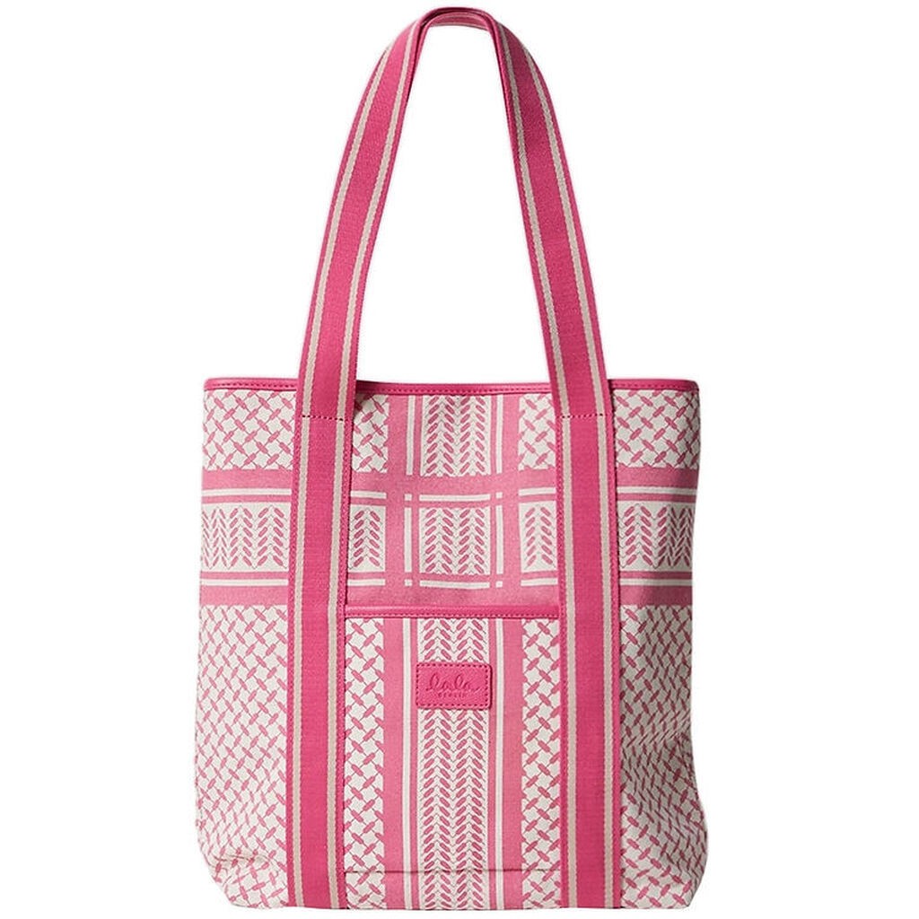 Lala Berlin Shopper - Tote Carmela 2.0 - Heritage Stripe Pink