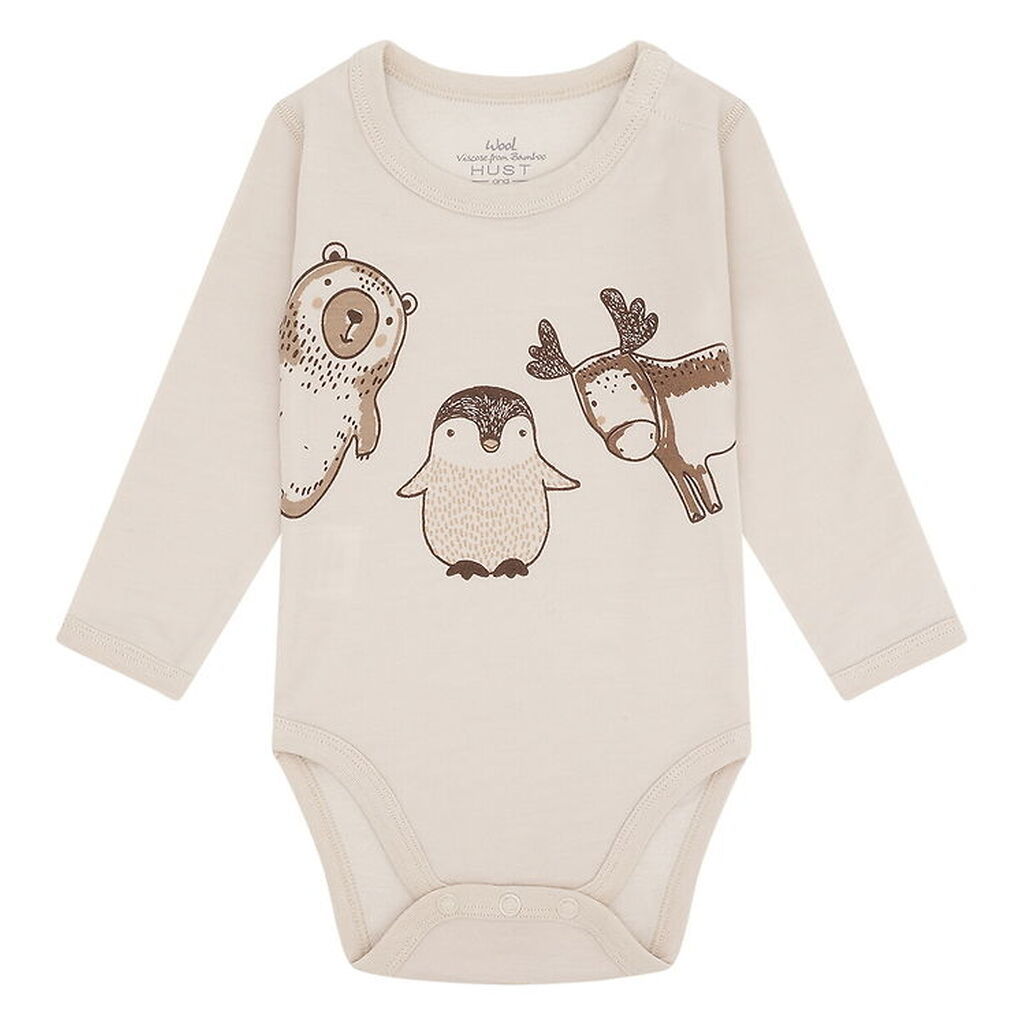 Hust and Claire Body l/æ - Uld/Bambus Viskose - Baloo - French O
