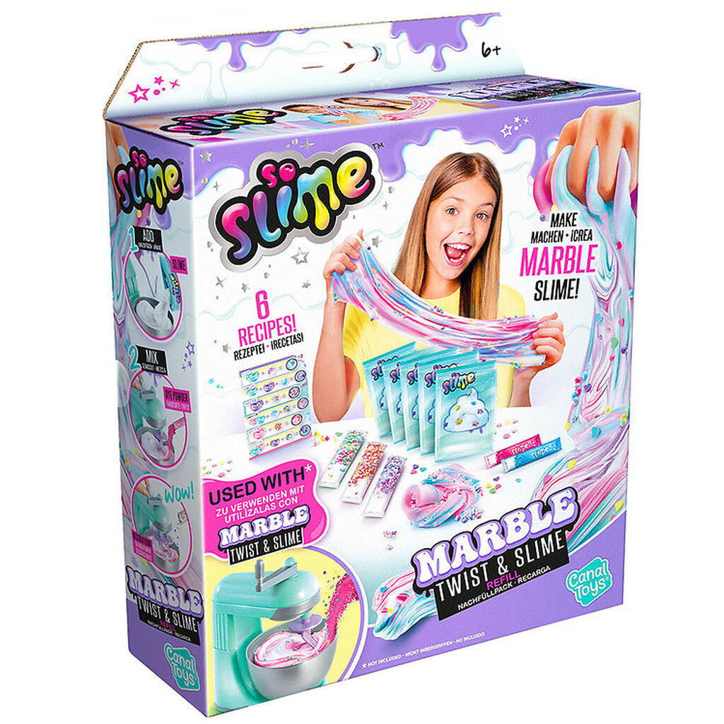 So Slime Slim - DIY - Marmor Twist and Slime Refill