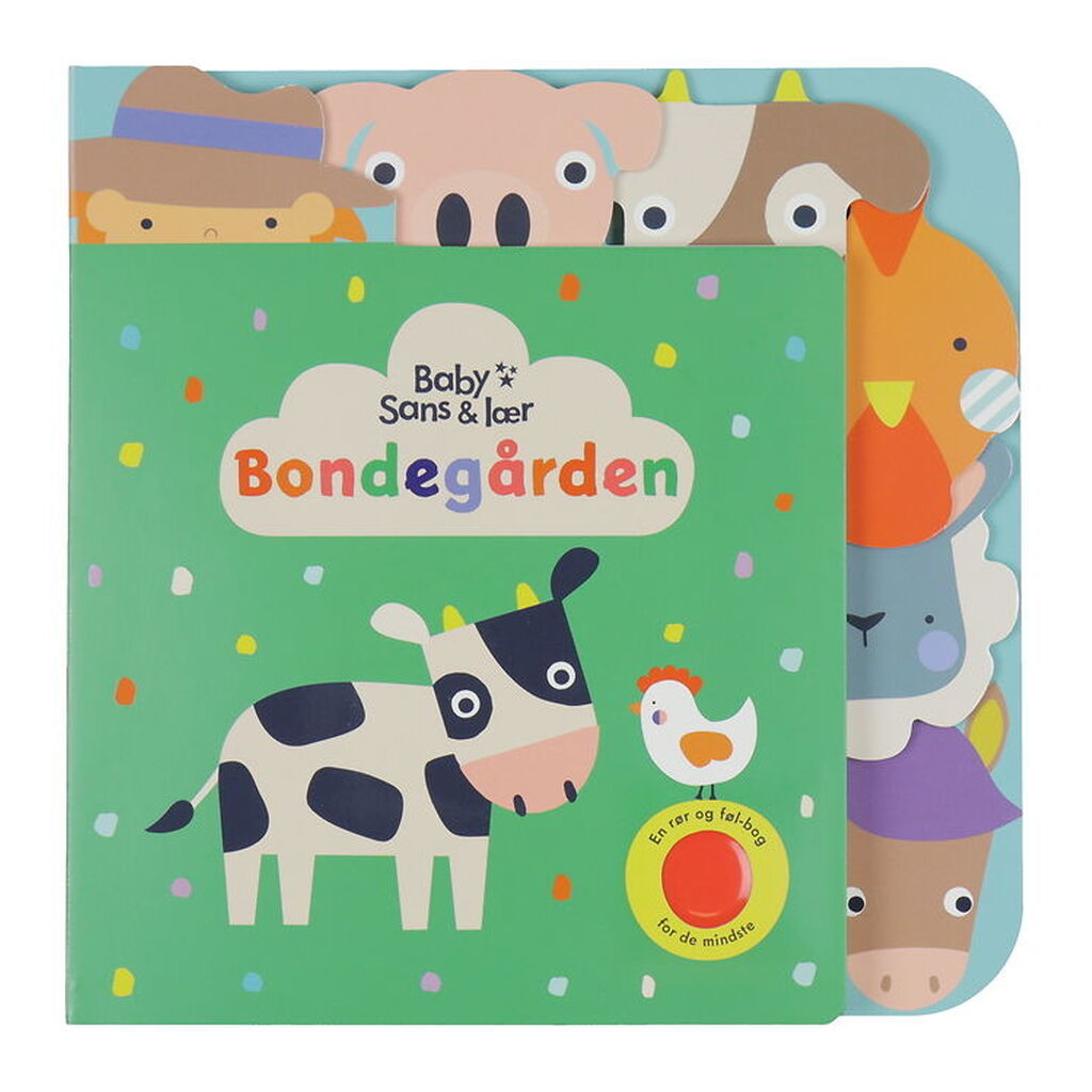 Alvilda Billedbog - Baby - Sans Og Lær - Bondegården - Dansk