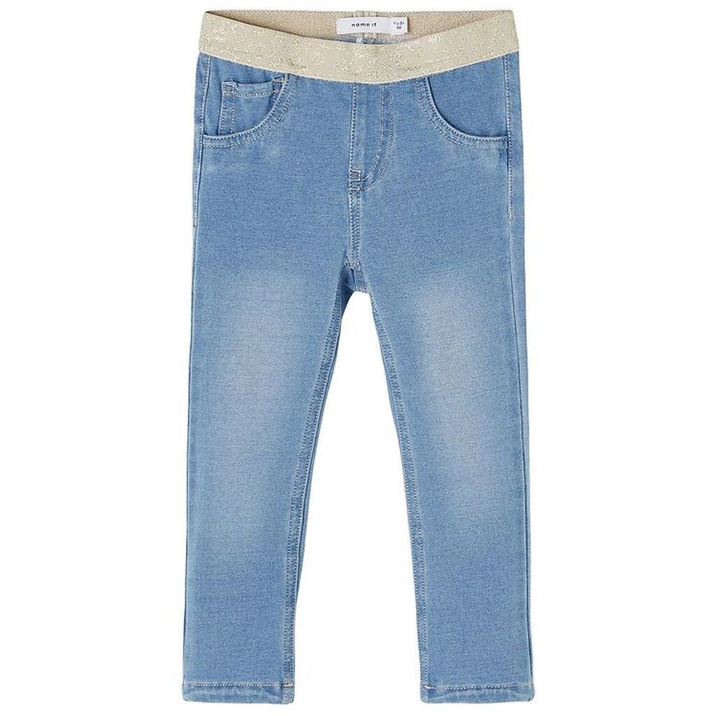 Name It Leggings - Noos - NmfSalli - Light Blue Denim
