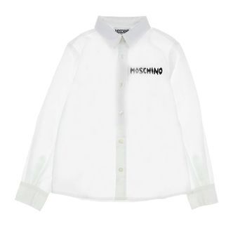 Moschino Skjorte - Hvid m. Bamse