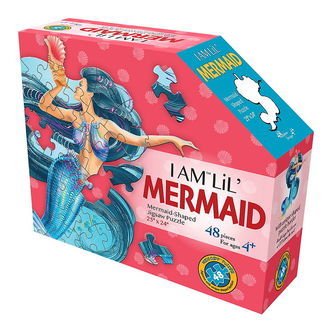 Madd Capp Puzzles Puslespil - I Am LiL' Mermaid - 48 Brikker