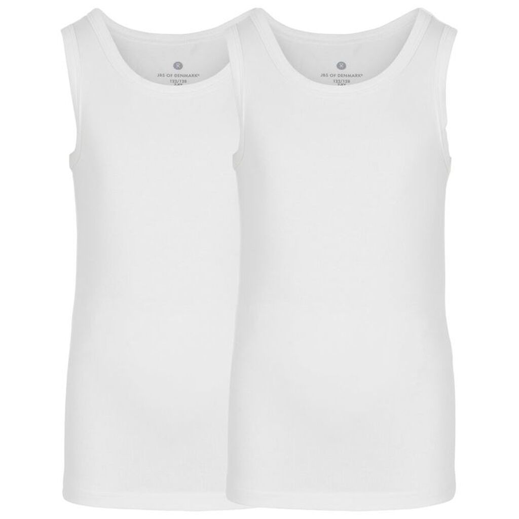 JBS Undertrøje - 2-pak - Bambus - Hvid
