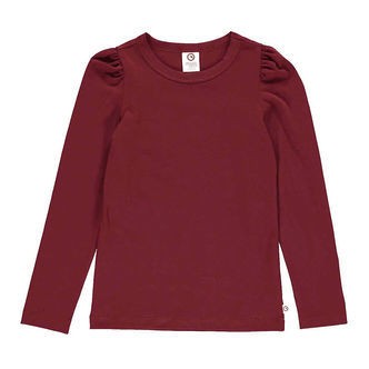 Müsli Bluse - Cozy Me Puff - Cabernet