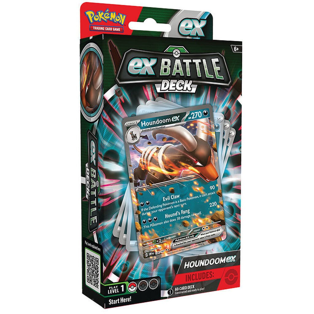 Pokémon Samlekort - Battle Deck - Houndoom ex