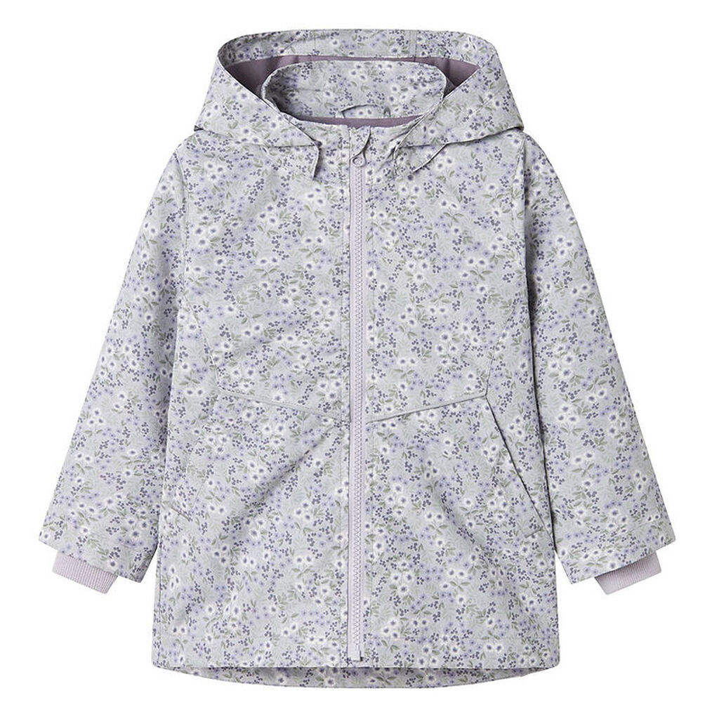 Name It Sommerjakke - NmfMaxi - Misty Lilac/Small Flower
