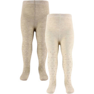 Minymo Strømpebukser - 2-pak - Viskose/Uld - Sheer Bliss