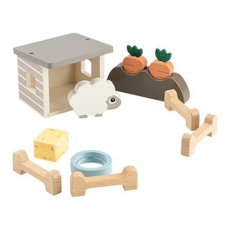 Done by Deer Legesæt - Træ - Sheepy - Tiny Farm - Colour Mix