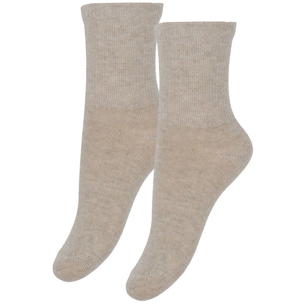 Minymo Strømper - 2-pak - Silver Mink Melange