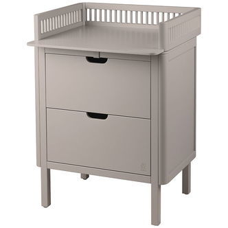 Sebra Puslebord m. Skuffer - Jetty Beige