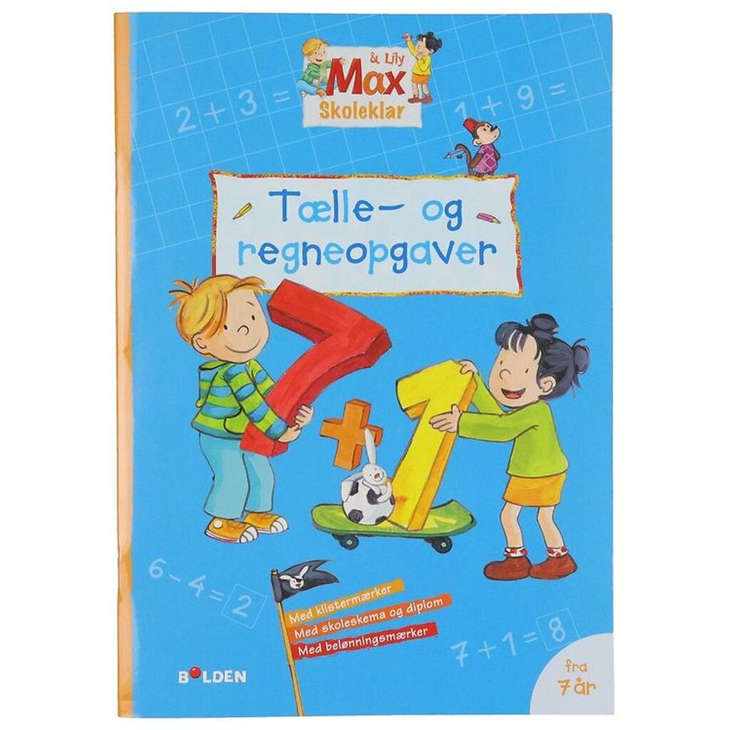 Forlaget Bolden Opgavebog - Max & Lily Skoleklar - Dansk