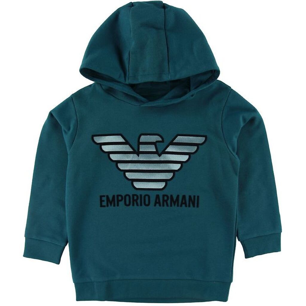 Emporio Armani Hættetrøje - Grøn m. Logo