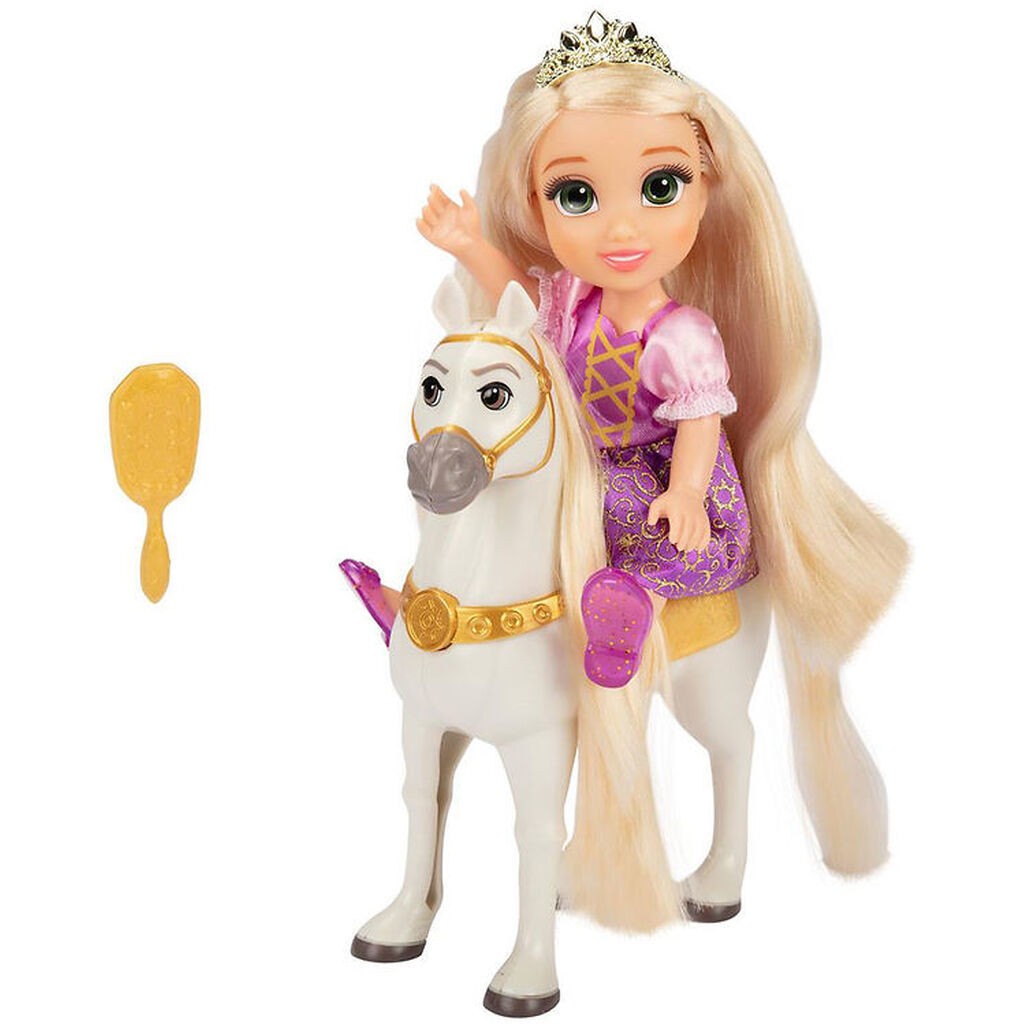 Disney Princess Dukke - 15 cm - Rapunzel & Maximus