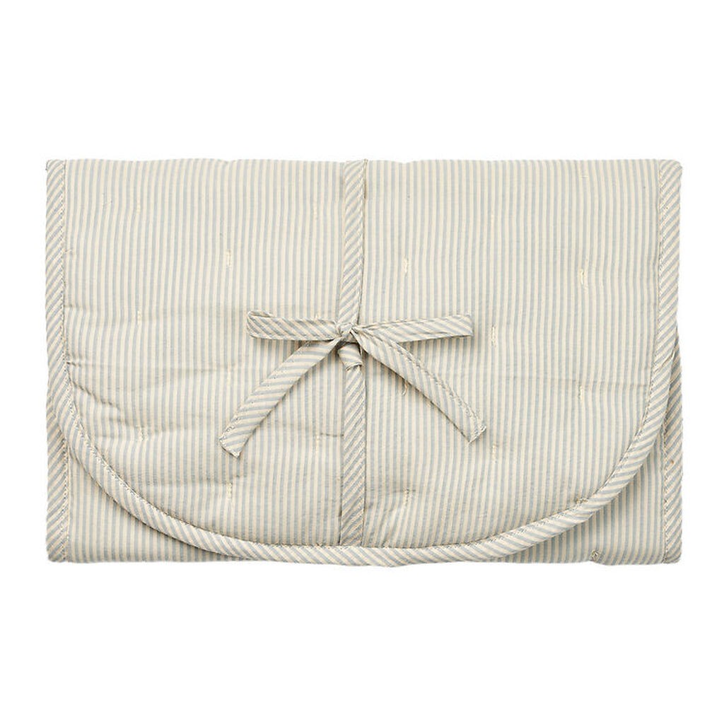 MarMar Pusleunderlag - Blue Stone Stripe