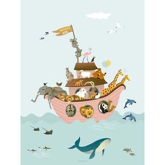 Vissevasse Plakat - 50x70 - Noah's Ark