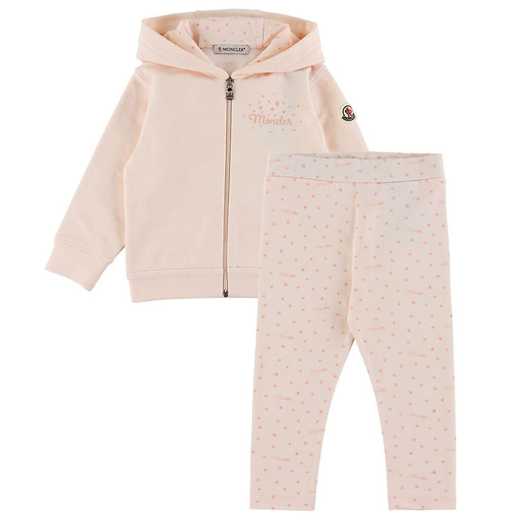 Moncler Sweatsæt - Light Pink
