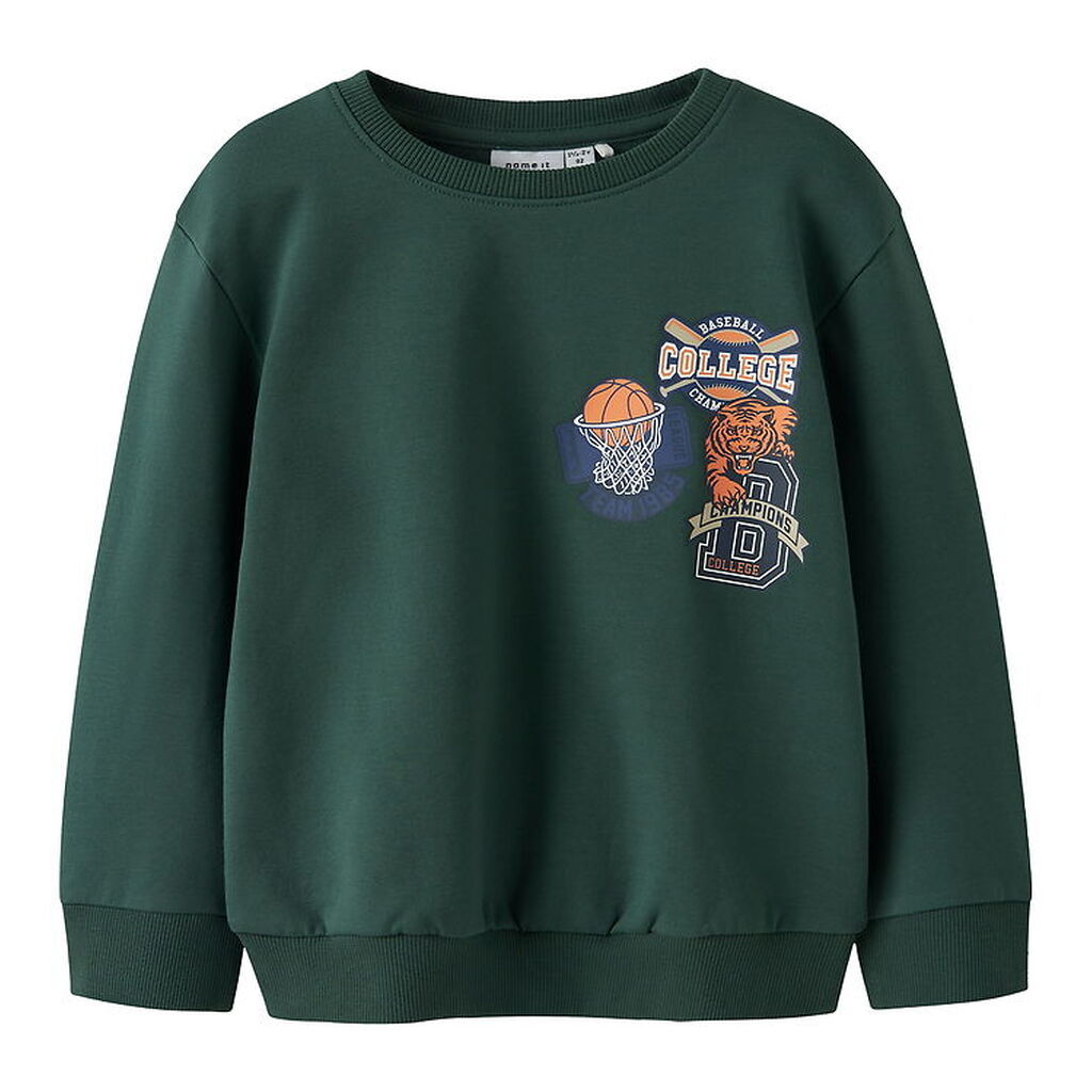 Name It Sweatshirt - NmmLeland - Garden Topiary m. Print