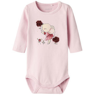 Name It Body l/æ - NbfTulina - Winsome Orchid m. Print