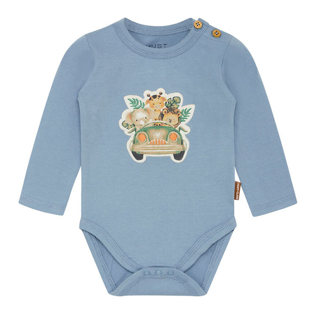 Hust and Claire Body l/æ - HCBilly - Faded Blue m. Print