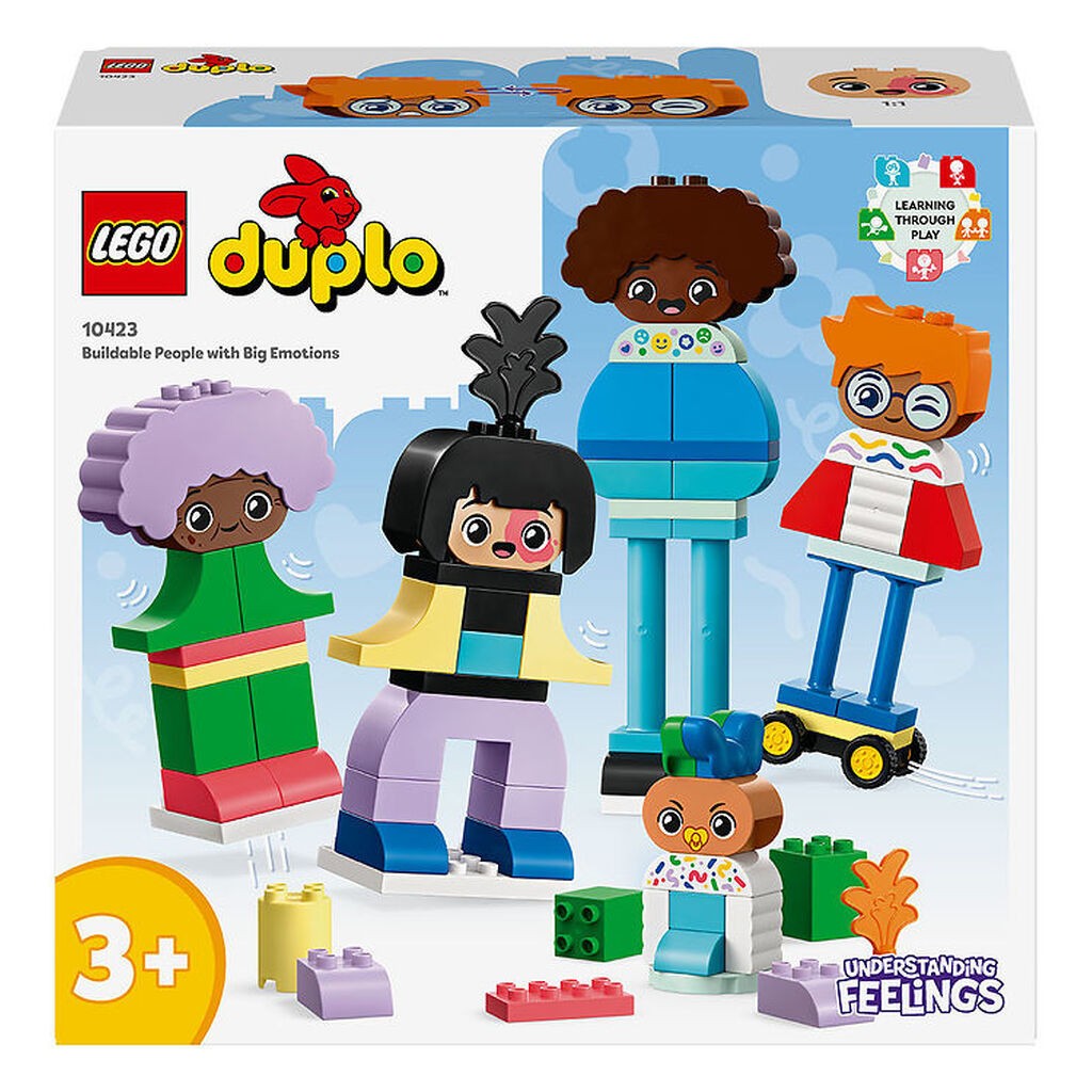 LEGOÂ® DUPLOÂ® - Byg Selv-personer Med Store Fø... 10423 - 71 Dele