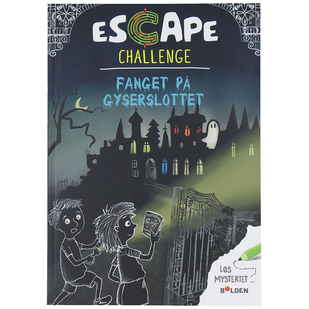 Forlaget Bolden Opgavebog - Escape Challenge: Fanget På Gyserslo