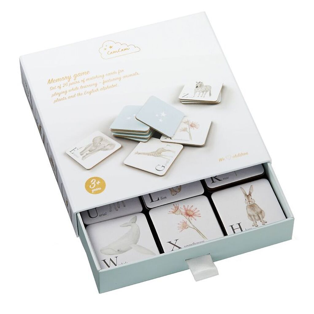 Cam Cam Vendespil - 26 par - Alphabet Animals