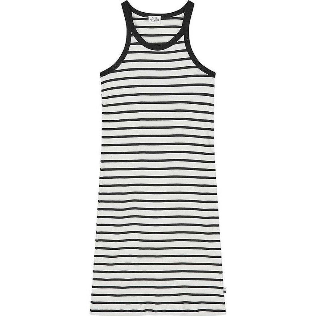 Mads Nørgaard Kjole - Rib - Carna - Vanilla Ice/Sort