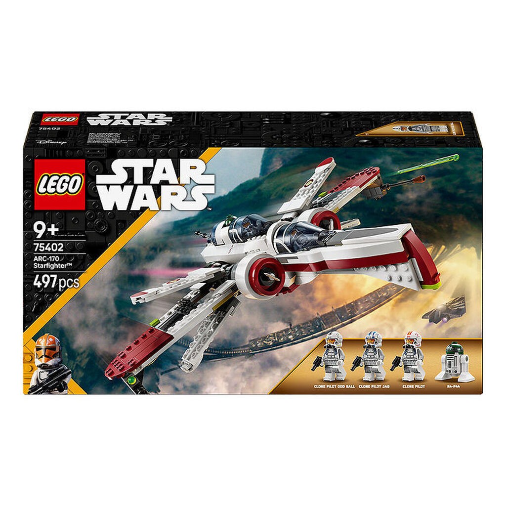 LEGOÂ® Star Wars - ARC-170-Stjernejager 75402 - 497 Dele