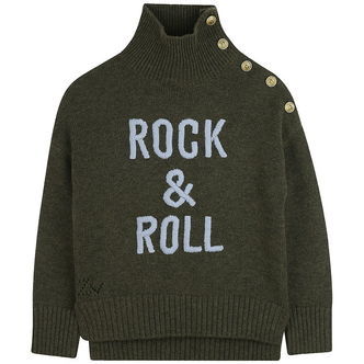 Zadig & Coltaire Bluse - Alma - Uld/Polyamid - Grønmeleret m. Ly