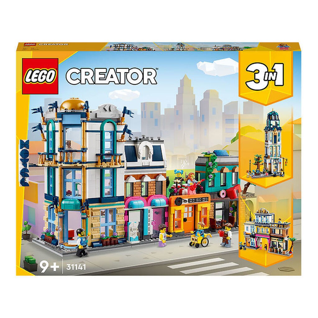LEGOÂ® Creator - Hovedgade 31141 - 3-i-1 - 1459 Dele