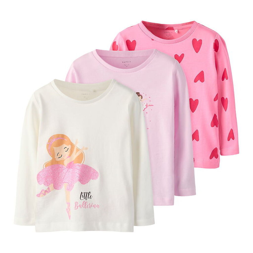Name It Bluser - 3-Pak - NmfNia - Pirouette