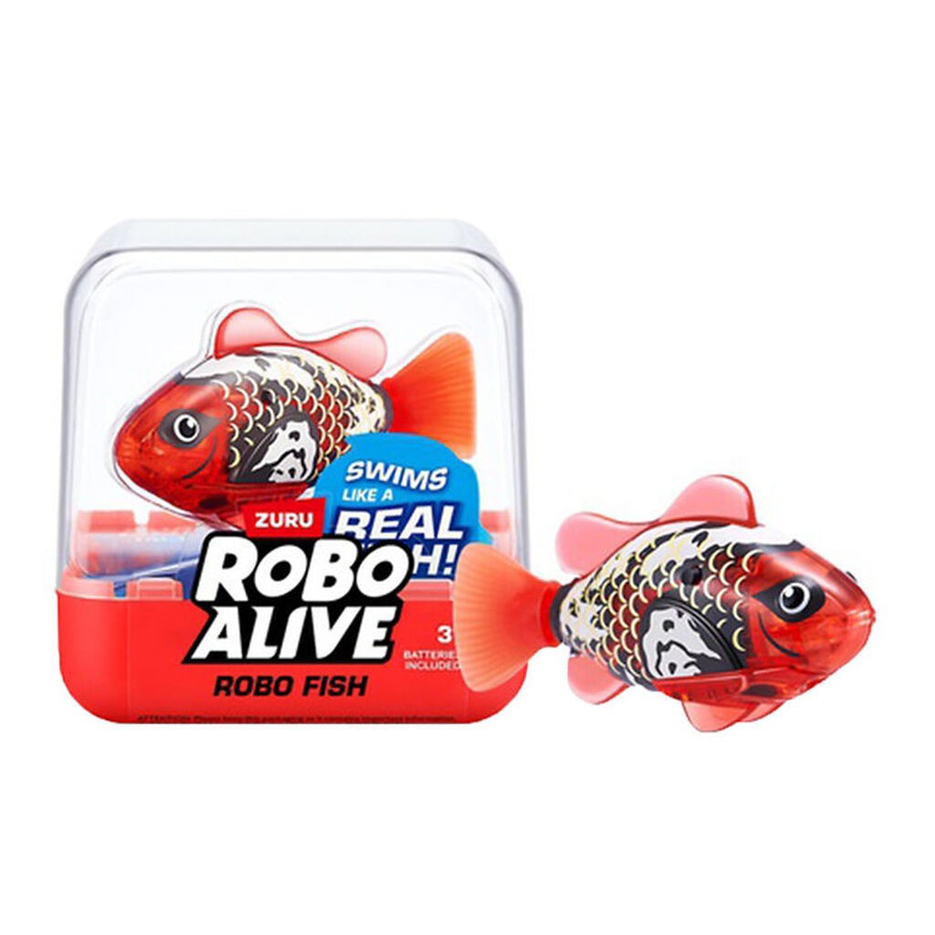 Robo Alive Badelegetøj - Robo Fish - Rød