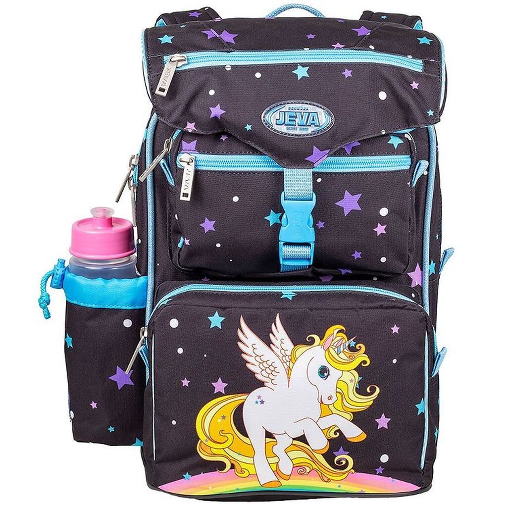Jeva Skoletaske - Beginners - Golden Unicorn