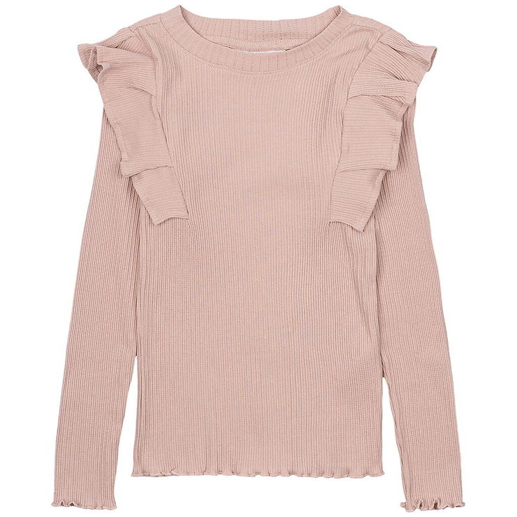 The New Bluse - Rib - TnNua - Adobe Rose