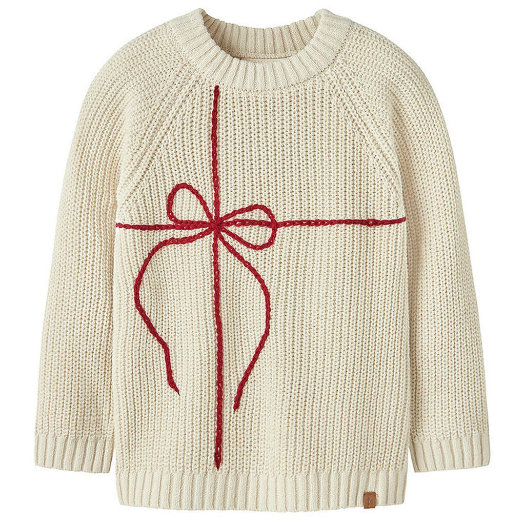 Lil' Atelier Bluse - Strik - NmnEmlen - Turtldove