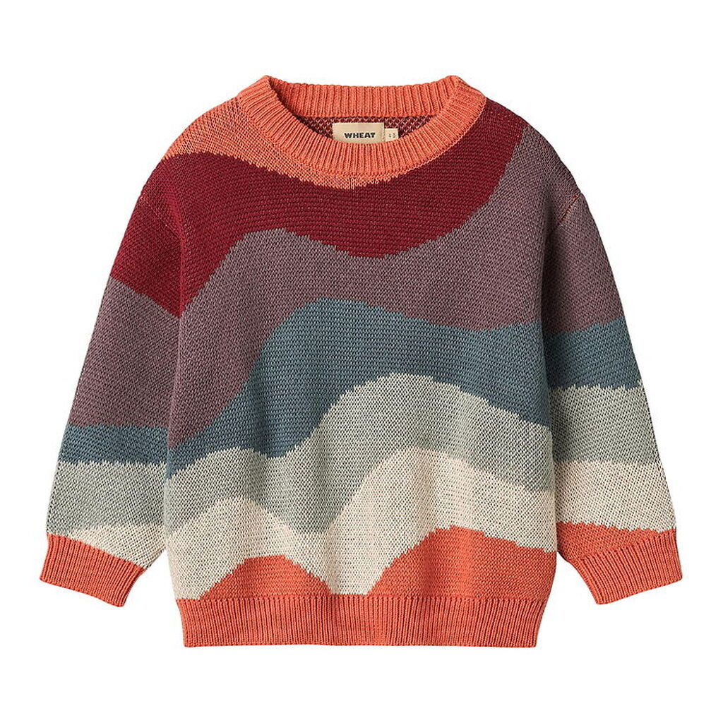 Wheat Bluse - Strik - Knud - Multi