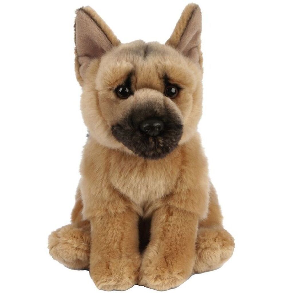 Living Nature Bamse - 23x16 cm - Schæferhund - Brun