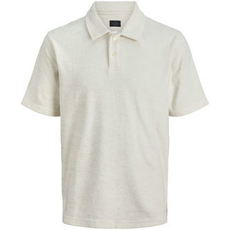 Jack & Jones Polo - Frotté - JPRBlaben - Cloud Dancer