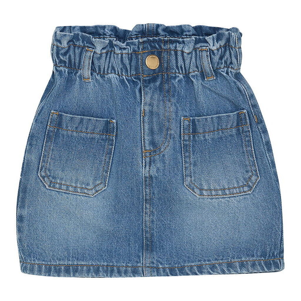 En Fant Nederdel - Denim - Light Denim Blue