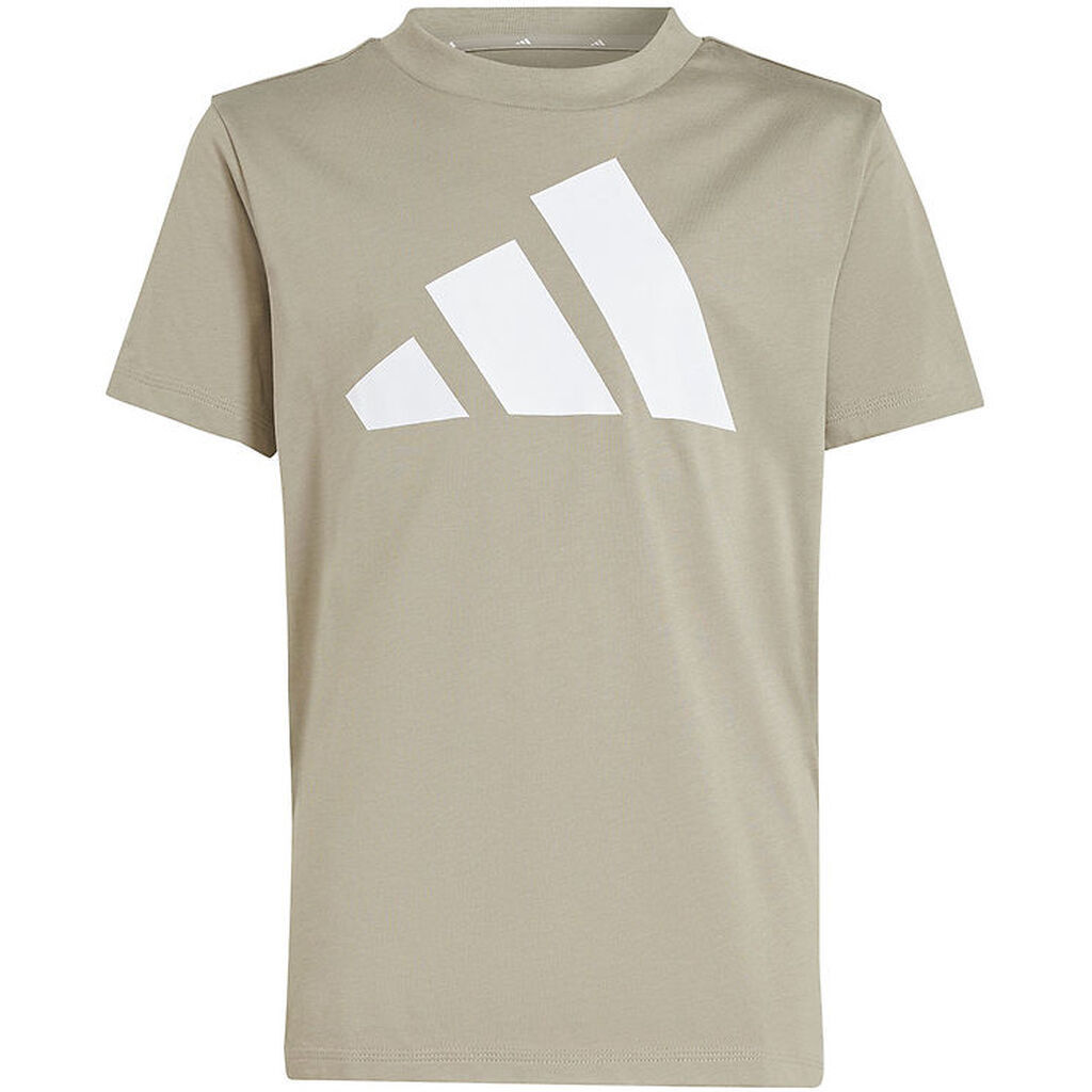 adidas performance T-shirt - 160 - Putty Beige/Hvid